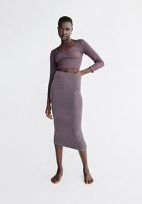 Zara knit tight skirt