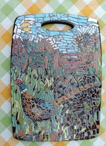 Mosaic Autumn Pheasant