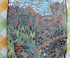 Mosaic Autumn Pheasant