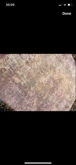 terracotta rusty red square tile interior/ indoor and exterior/ outside