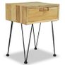 Bedside Cabinets 2 pcs 40x30x50 cm Solid Teak Image 7