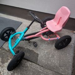 BERG Buddy Lua Kids Pedal Go-Kart (Pink & Teal)
