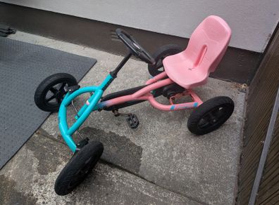 BERG Buddy Lua Kids Pedal Go-Kart (Pink & Teal)