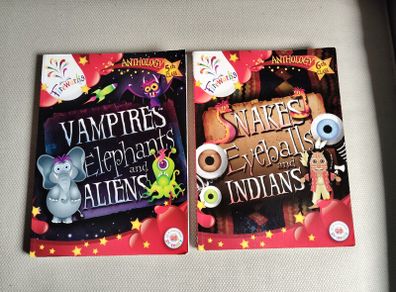 2 English books 5th & 6th class - New