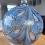 Decorative glass hanging ornament. Image 2