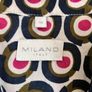 Size 12/14 Navy & Cream Dress by Milano, Italy Image 3