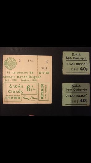 GAA players please, GAA tickets, programmes wanted