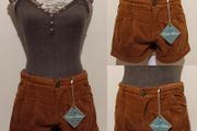 Beautiful Corduroy Shorts New With Tags,