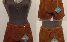 Beautiful Corduroy Shorts New With Tags,