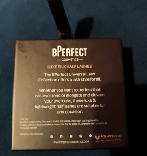 Brand New bPerfect Cosmetics better Half Universal Lash Collection - Reusable Luxe Silk Half Lashes - Dreamer - RRP - 9.95