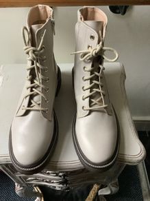 M&S real leather boots, new