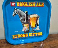 Vintage Whitbread Al3 steong bitter serving tray Rare