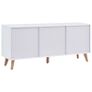 Sideboard White 160x40x70 cm MDF Image 4