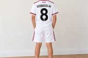 Liverpool szoboszlai 8 26/27Season away kids football kit including matching shirt and shorts