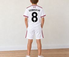 Liverpool szoboszlai 8 26/27Season away kids football kit including matching shirt and shorts