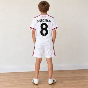 Liverpool szoboszlai 8 26/27Season away kids football kit including matching shirt and shorts