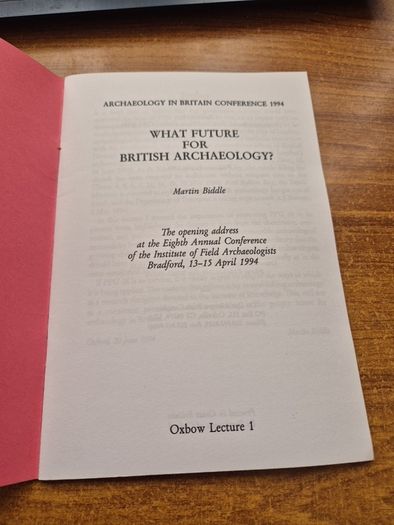 Archeology in Britain Conference 1994