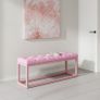 A pink eco-leather bench? Absolutely YES! Image 7