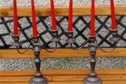 Vintage Disassembling Candle Sticks