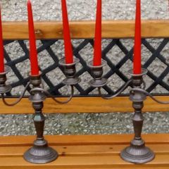 Vintage Disassembling Candle Sticks