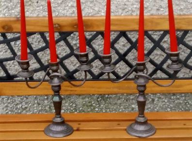 Vintage Disassembling Candle Sticks
