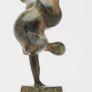 Large Balancing Lady - Patinated Bronze Image 6