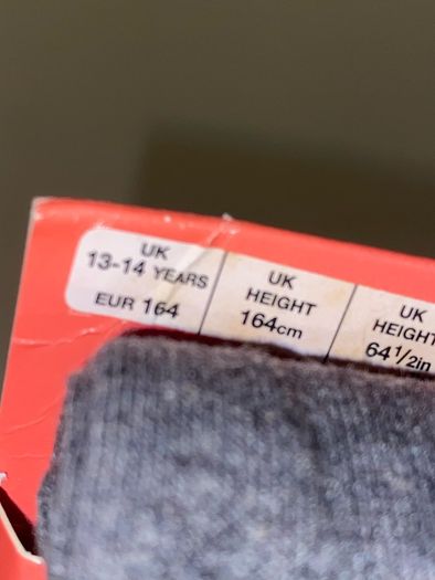 New M&S school tights (age 13-14)