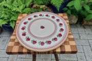 Nicholas Mosse Apple Pattern 14" Presentation Platter, with the Retired "One Ring of Apples" Design Variation