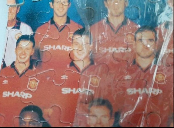vintage collectable man United large jigsaw