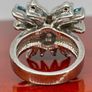Sterling silver ring with Topaz Image 6