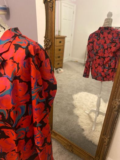 Top Shop Floral Blouse