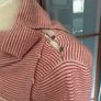 GAP Cashmere Long Striped with Rolled Collar / Size M Image 3