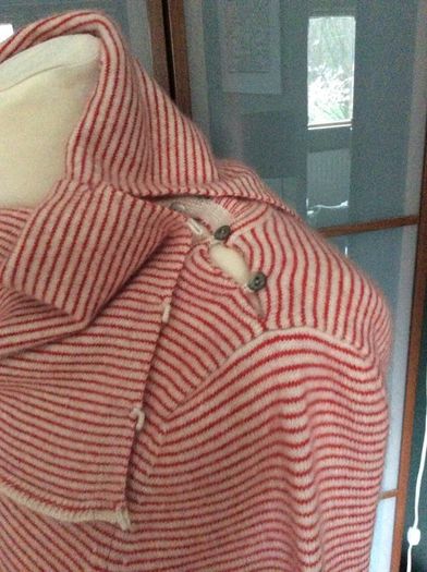 GAP Cashmere Long Striped with Rolled Collar / Size M