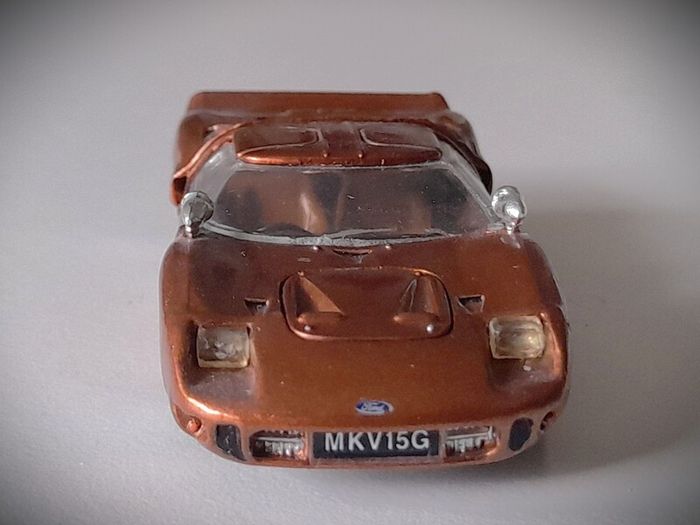 Diecast Vintage Dinky Toys Ford GT40-RV - Good Repaint by Seller/No Box