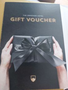 Voucher for The Castle Lounge in The Ormonde Hotel Kilkenny