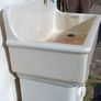 Original double Belfast sink in ceramic with stand Image 9