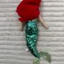 TY Sparkle Disney Ariel the Little Mermaid aprox. 40 cm.  Plush Princess Beanie Sequins Used Damaged Please see photos Image 8