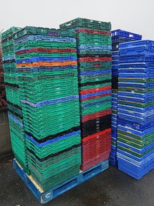 Plastic crates