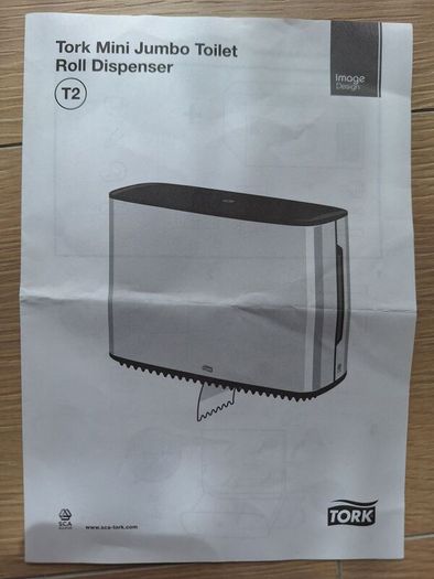 Tork Toilet Dispenser Brushed stainless steel