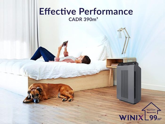 5300 2 Air Purifier for Home Bedroom, CADR 390m/h, 99m, Carbon & HEPA Filters Pollen Allergies Dust Smoke Odors, Air Cleaner Smart Sensor, Sleep Auto Mode [Energy Class A+++]