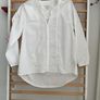 blouse Bnwot gap size 12 100% cotton frilled collar shirt long sleeved Image 2