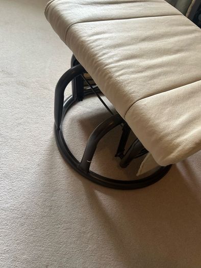 rocking chair with stool