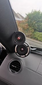 Midrange 10cm + tweeters 65mm with brackets