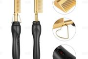 Hot Comb Electric Heating Comb Hair Straightener Comb