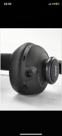 AKG K371 BT Bluetooth Professional Headphones with cable audio brand new