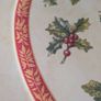Large vintage Christmas plate by Villeroy and Boch,in festive Memories pattern. Image 7
