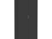 Storage Cabinet Grey 80x35.5x180 cm Chipboard