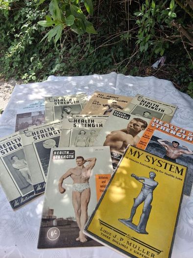 11 Mid Century Body Building Magazines