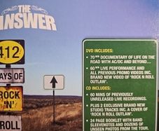 The Answer CD + DVD  - 412 Days Of Rock 'N' Roll