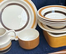 Carrigaline  Pottery Coleen  plates/jug/bowls etc